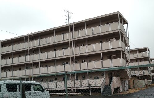 昭和時代に建てられた雇用促進住宅
