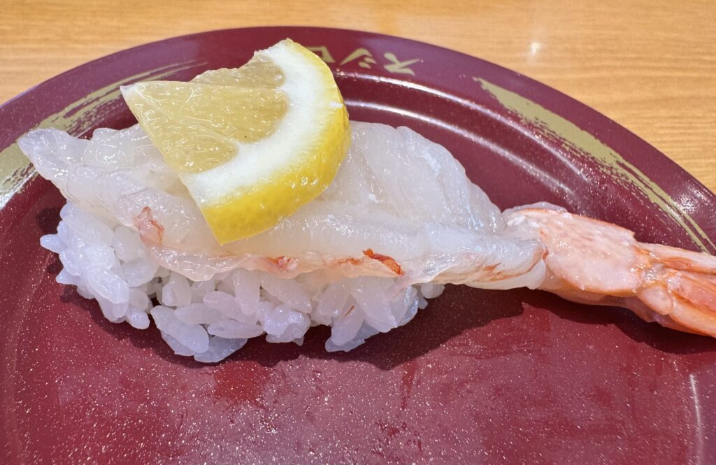 スシロー、ジョブチューンで満場一致！5位は店内殻剥き 塩麹漬け赤えび（ねぎ／レモン）