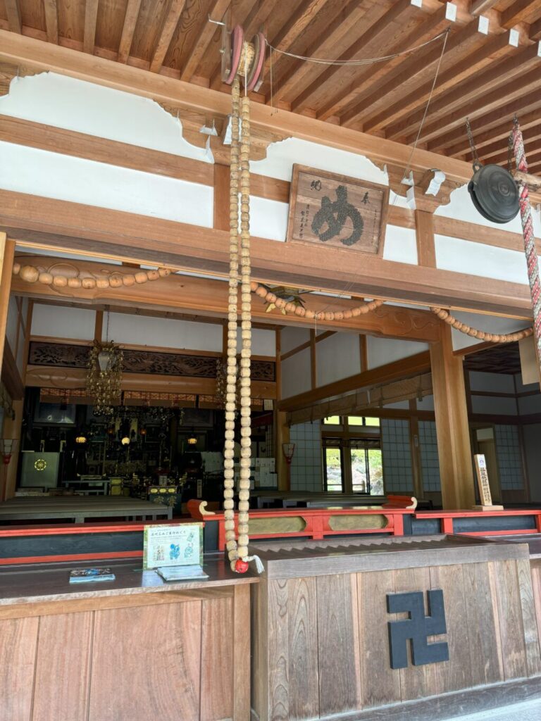 遠州三山風鈴まつり2025の三寺巡り/「目の霊山」油山寺本殿