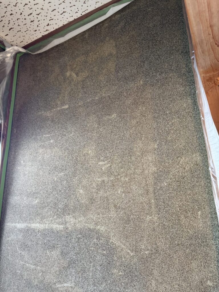 塗り終わった壁の様子