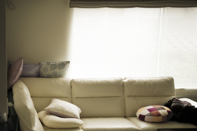 リビングで、心を落ち着けるひととき