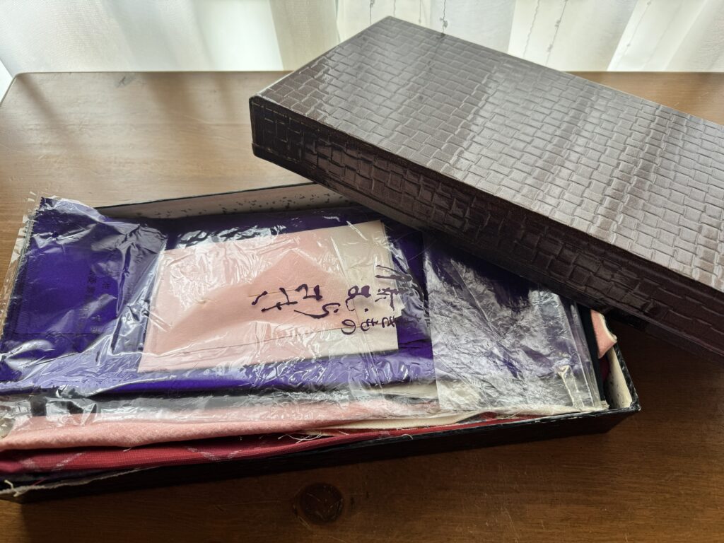 母から受け継いだ布の思い出