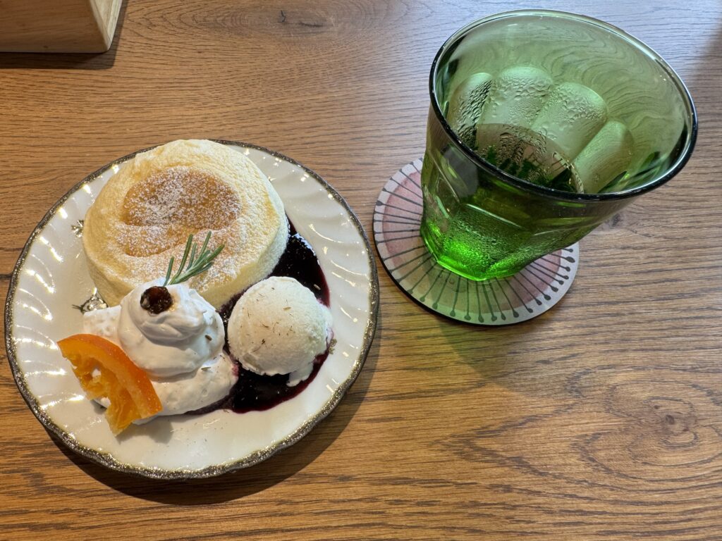 麹を使ったふわふわのパンケーキ