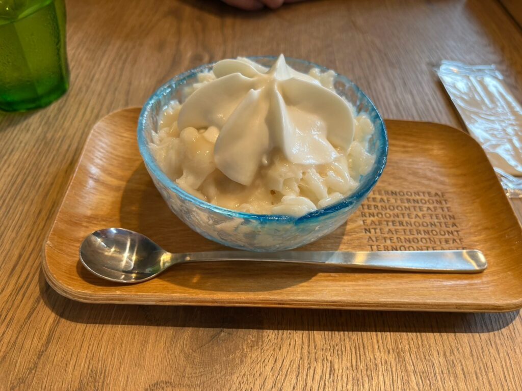 母が注文した凍り甘酒